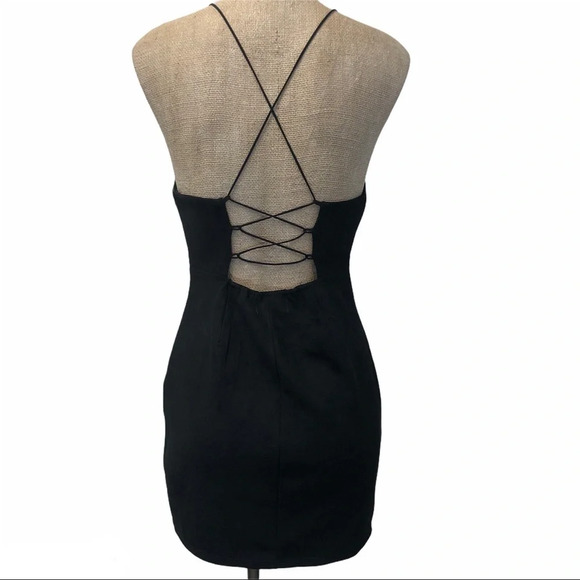 Seek the label black strappy mini dress - Picture 5 of 6